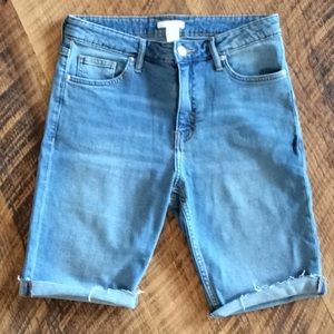 H & M Bermuda Jean shorts
